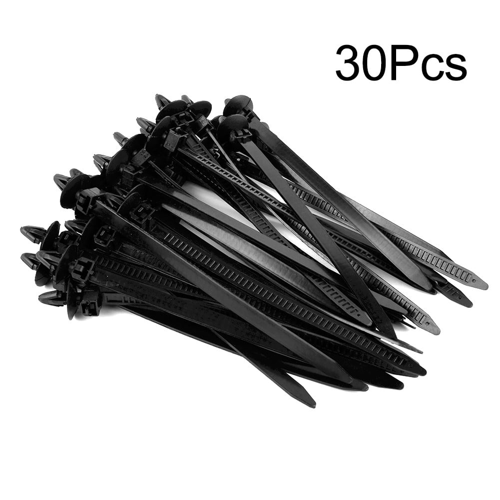 Car push mount cable ties 30 piece — view 2