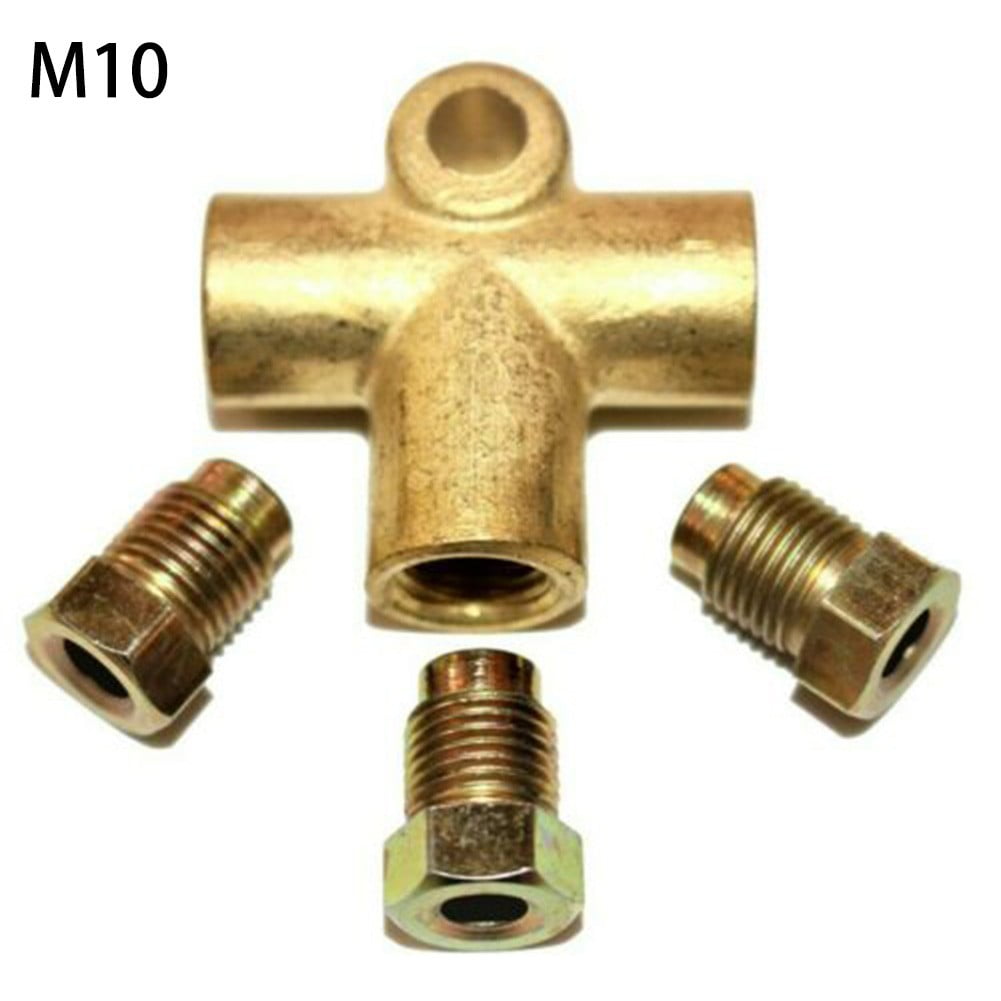 Copper 3-Way Brake Pipe T Piece — view 2