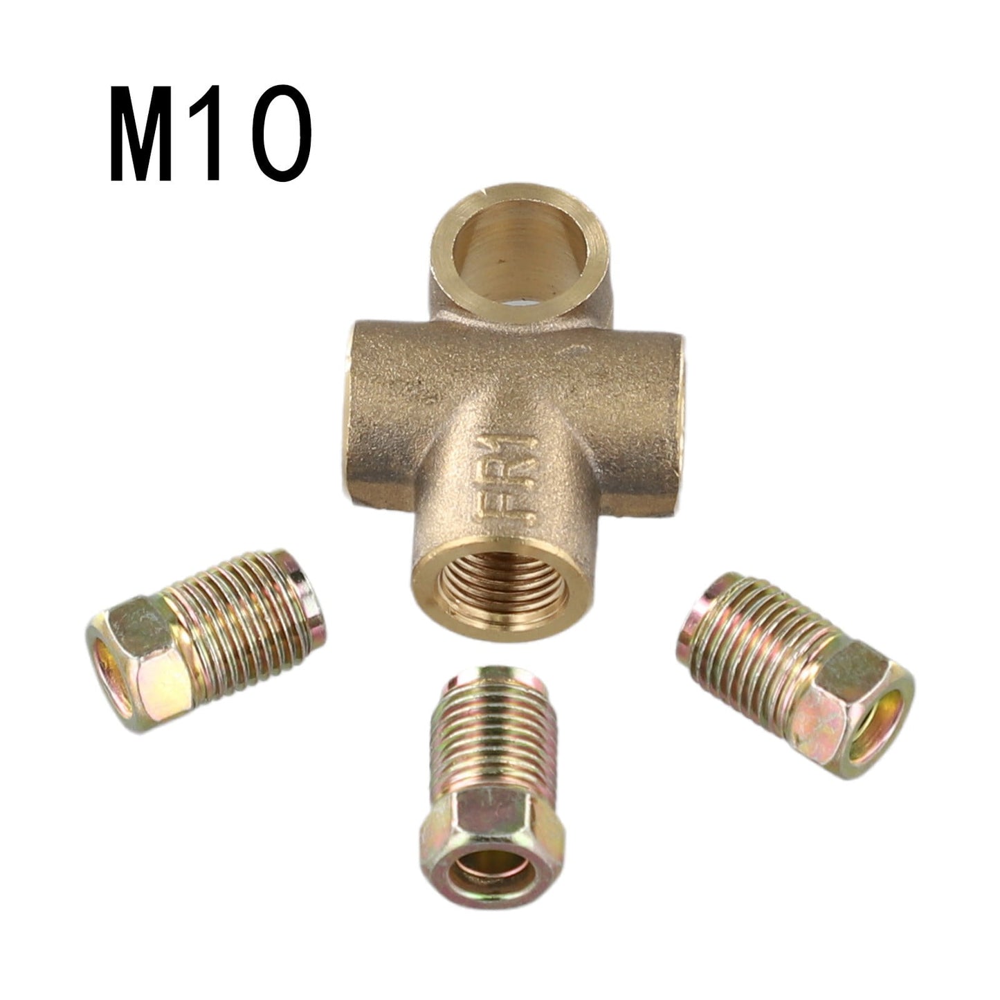 Copper 3-Way Brake Pipe T Piece — view 7