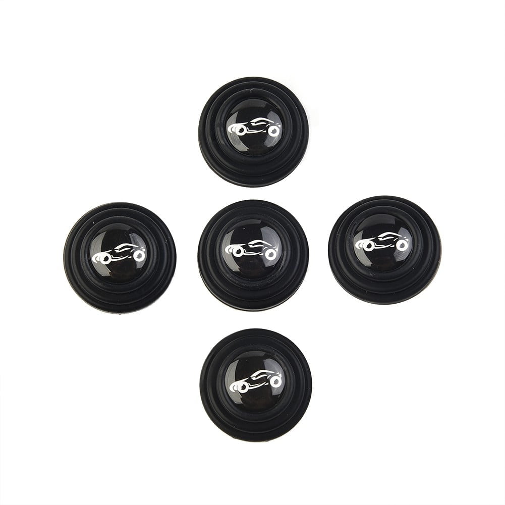 16Pcs Black Silicone Car Door Shock — view 3