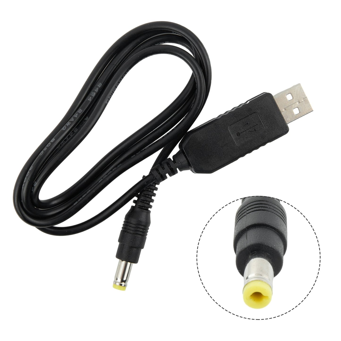 Car vacuum USB charging cable — view 6