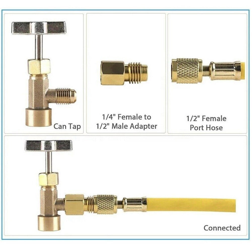 R134a AC can tap with adapter — view 5