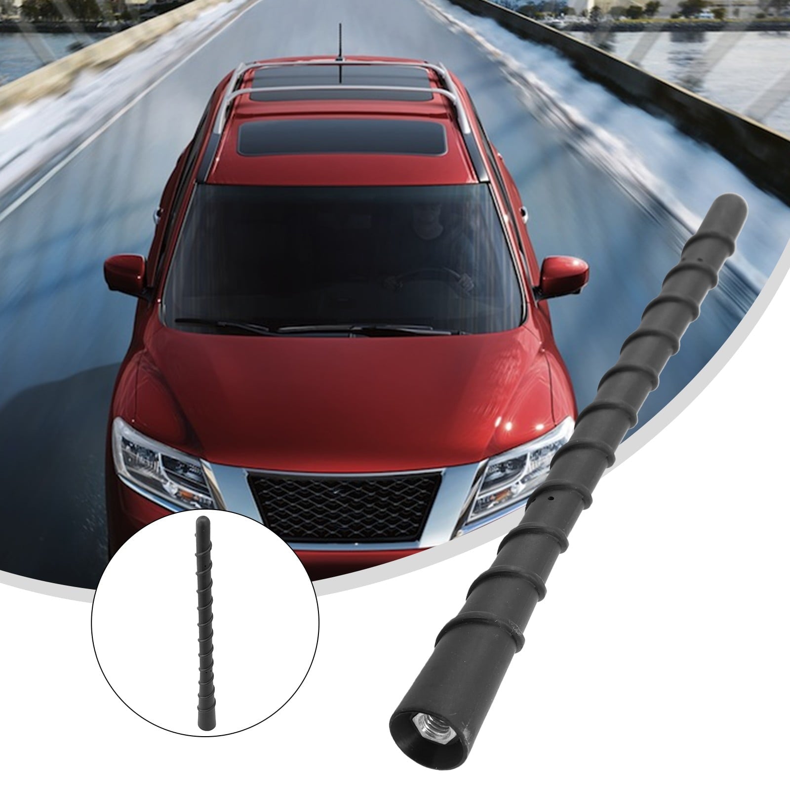 Nissan radio antenna mast rod — view 8