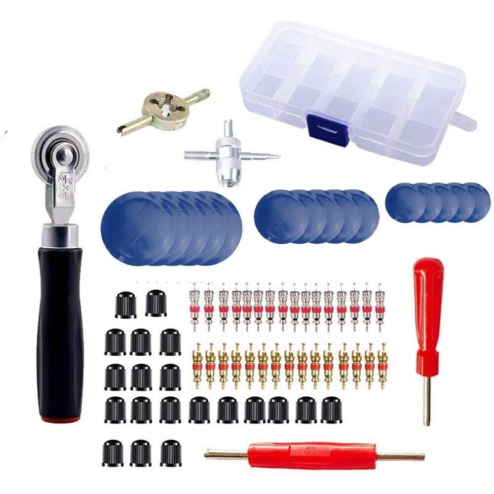 Car tyre repair patch kit 70 piece — view 2