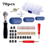 Car tyre repair patch kit 70 piece — view 3