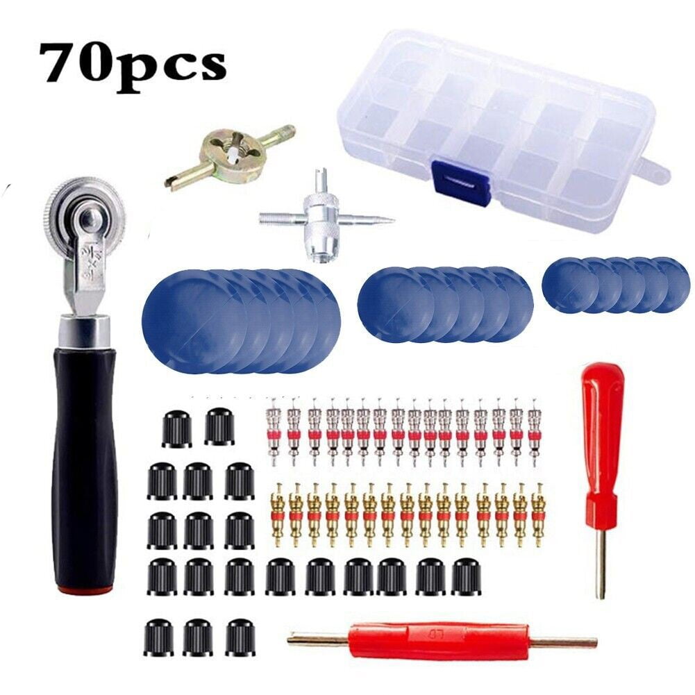 Car tyre repair patch kit 70 piece — view 3