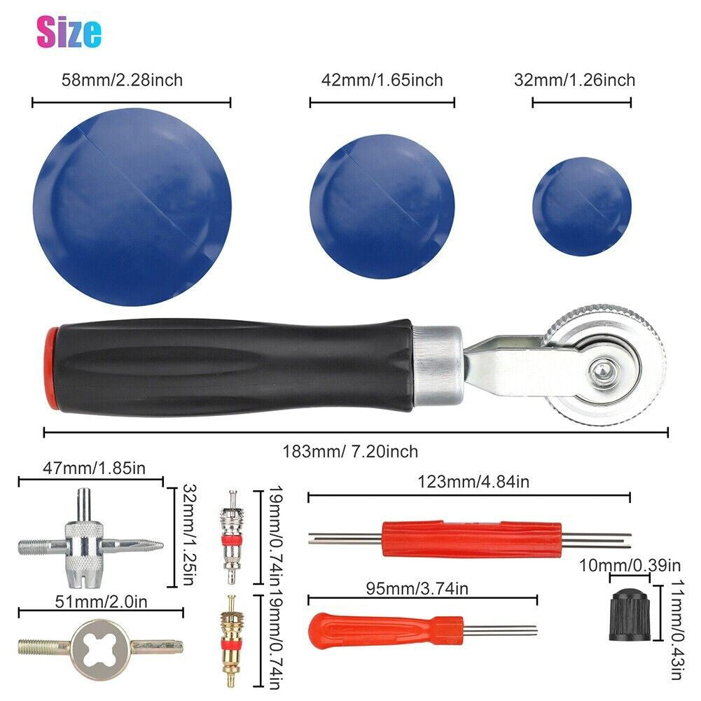 Car tyre repair patch kit 70 piece — view 7
