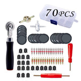 Car tyre repair patch kit 70 piece — view 8