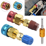 R1234yf to R134a coupler adapter — view 2
