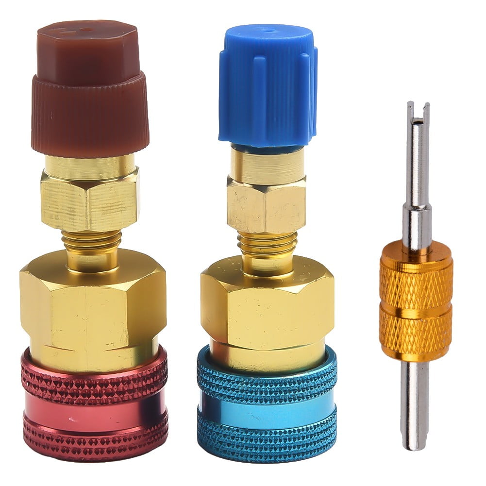 R1234yf to R134a coupler adapter — view 3