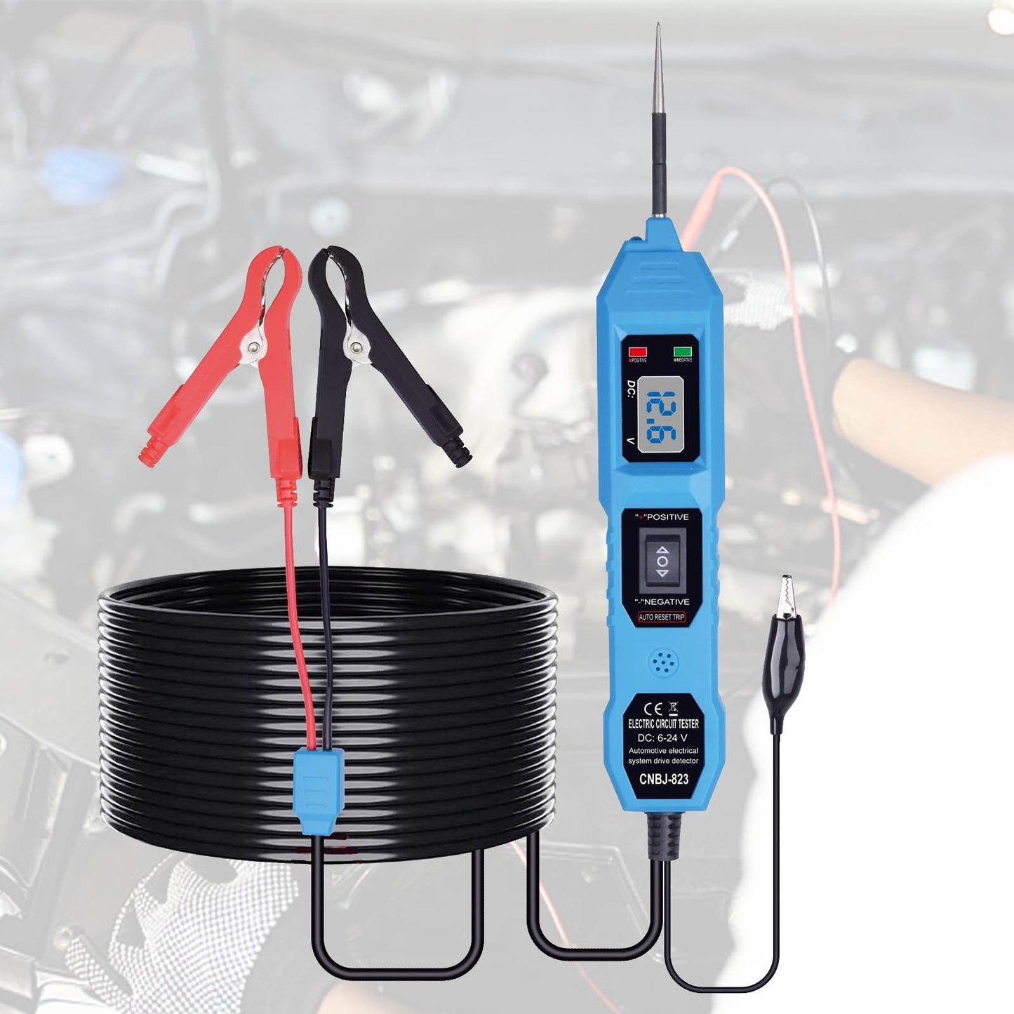 Car electric circuit tester probe — view 6