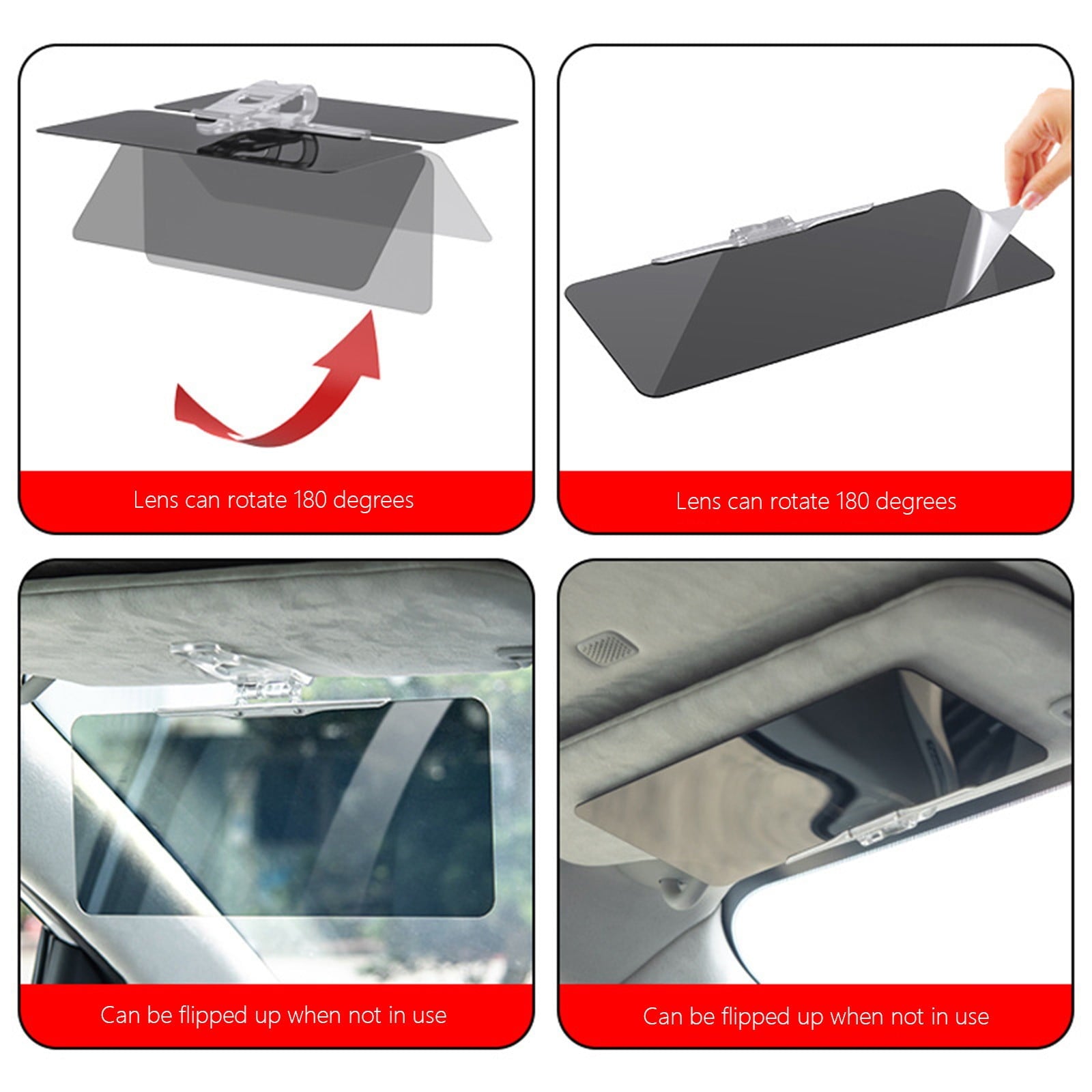 Universal car sun visor extender — view 5