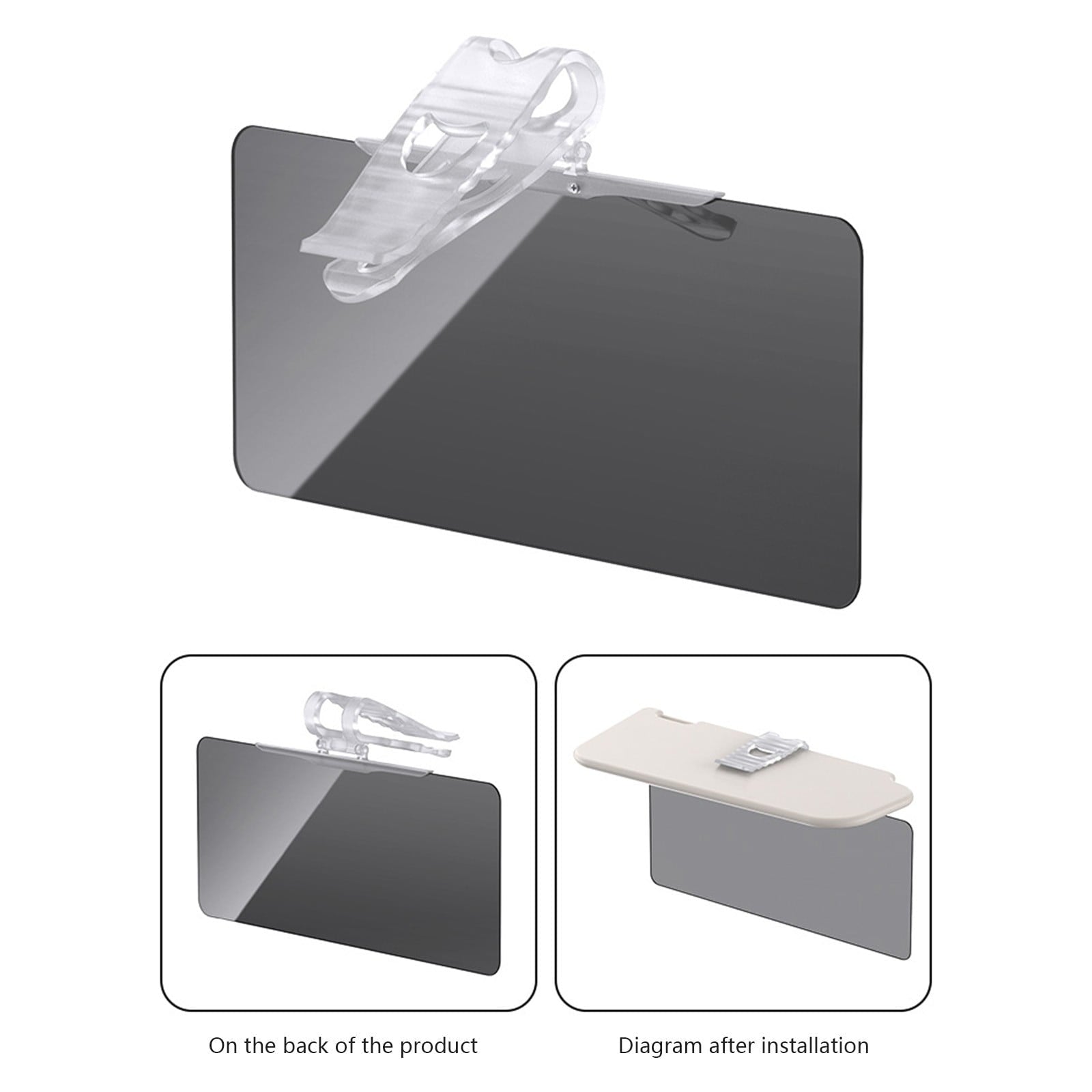 Universal car sun visor extender — view 6