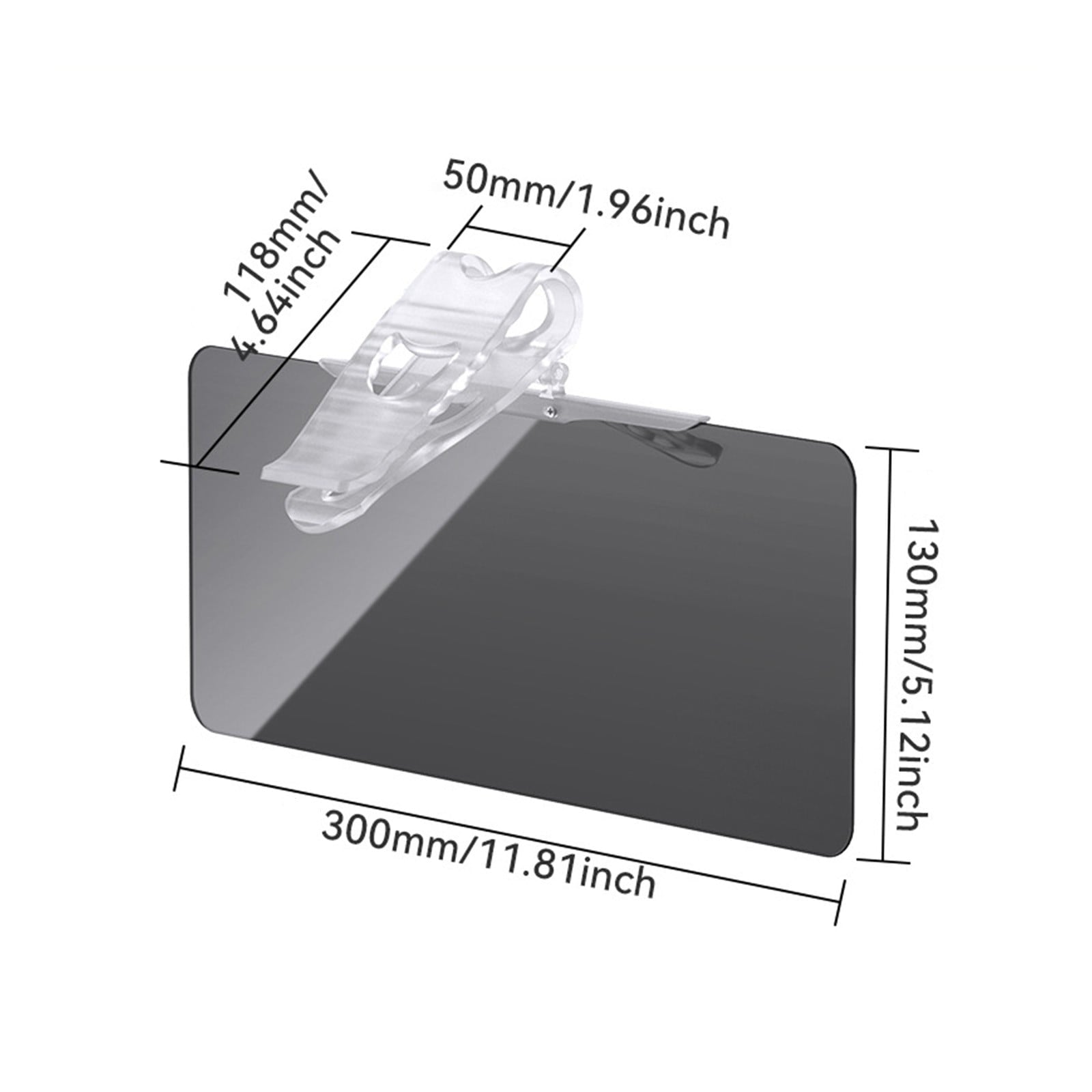 Universal car sun visor extender — view 7