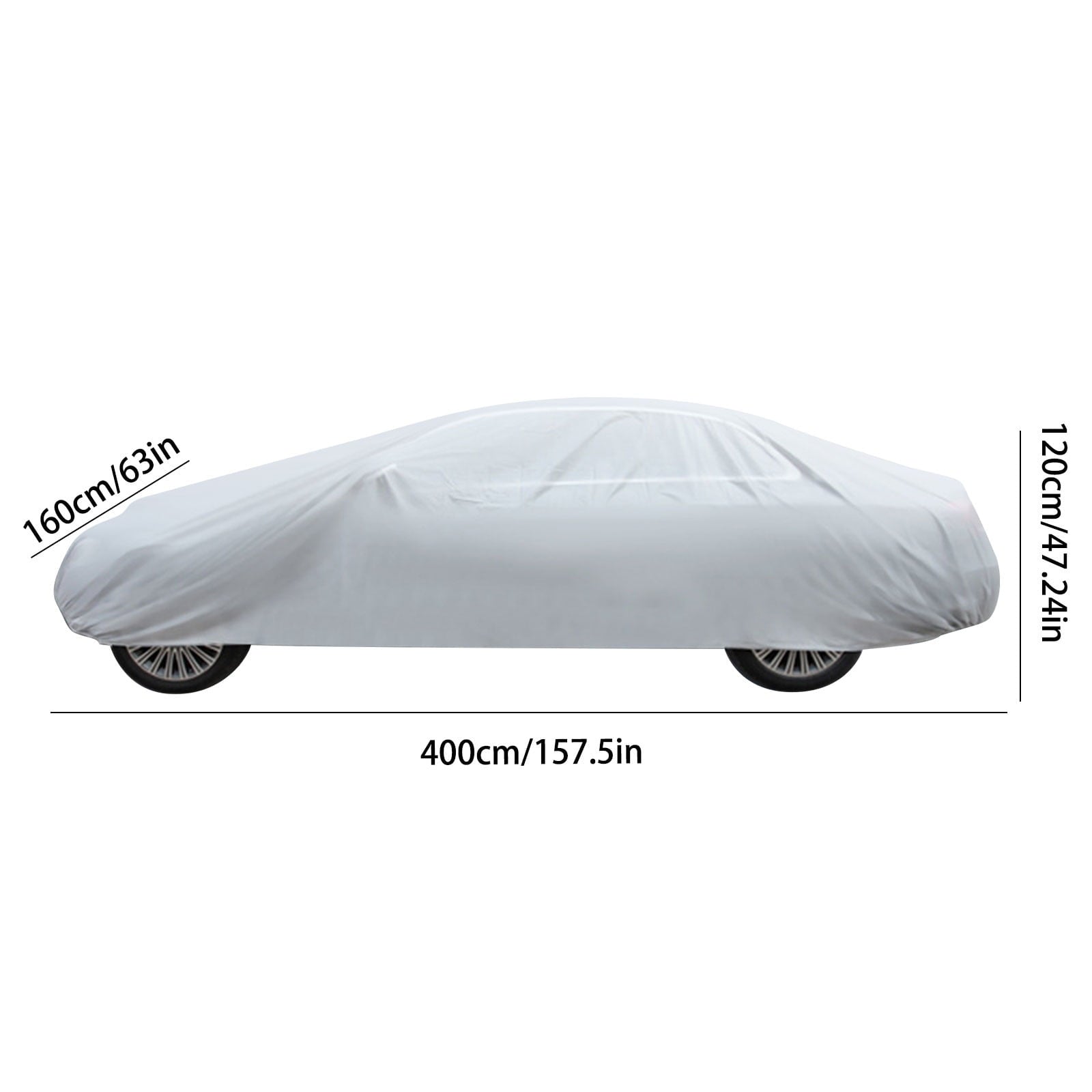 Universal fit all-weather car cover — view 4
