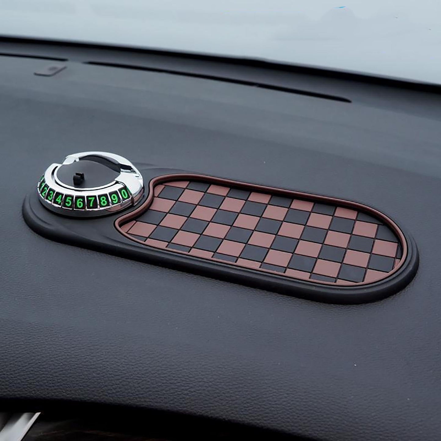 Car dashboard anti-slip phone holder mat — view 7