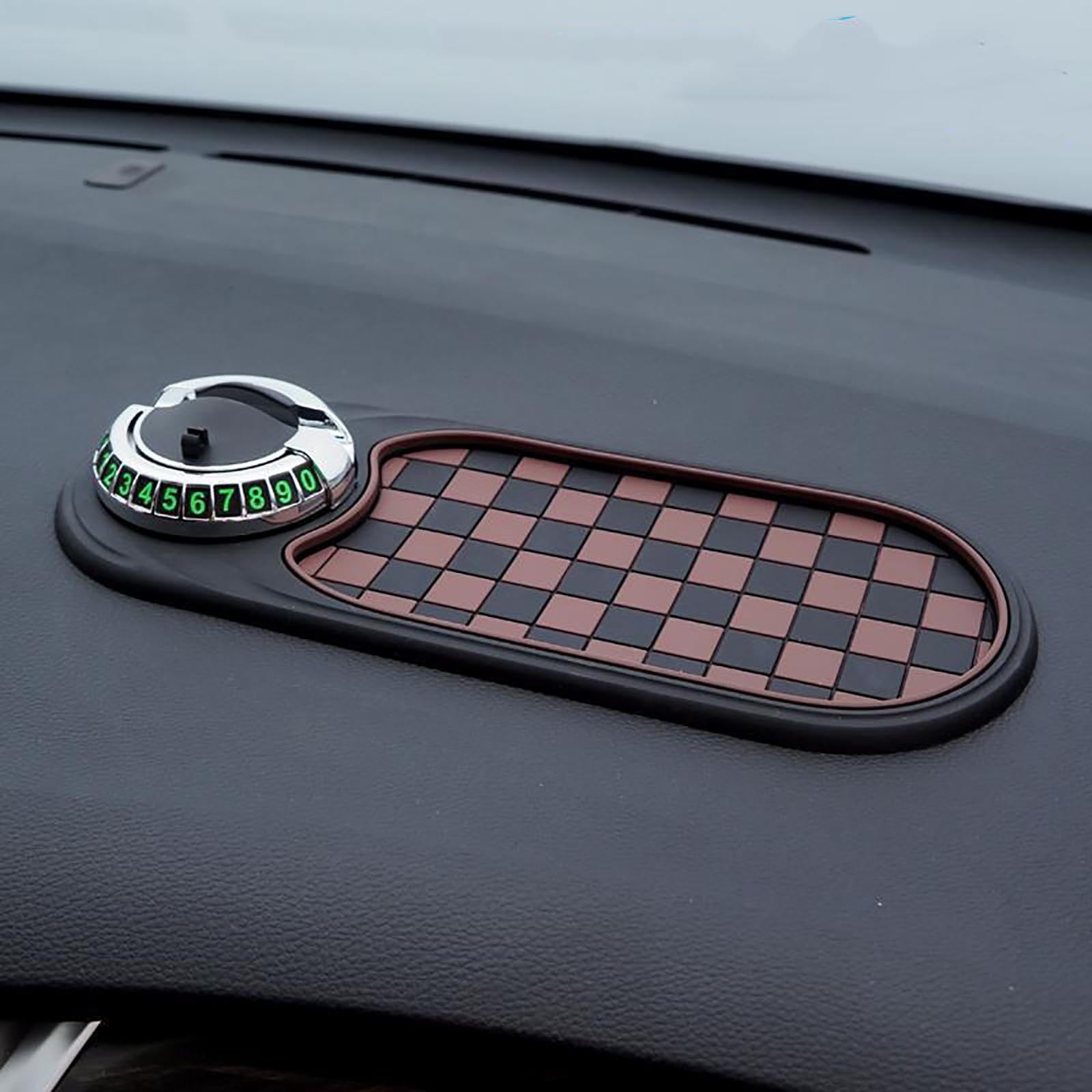 Car dashboard anti-slip phone holder mat — view 7