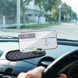Car dashboard anti-slip phone holder mat — view 4