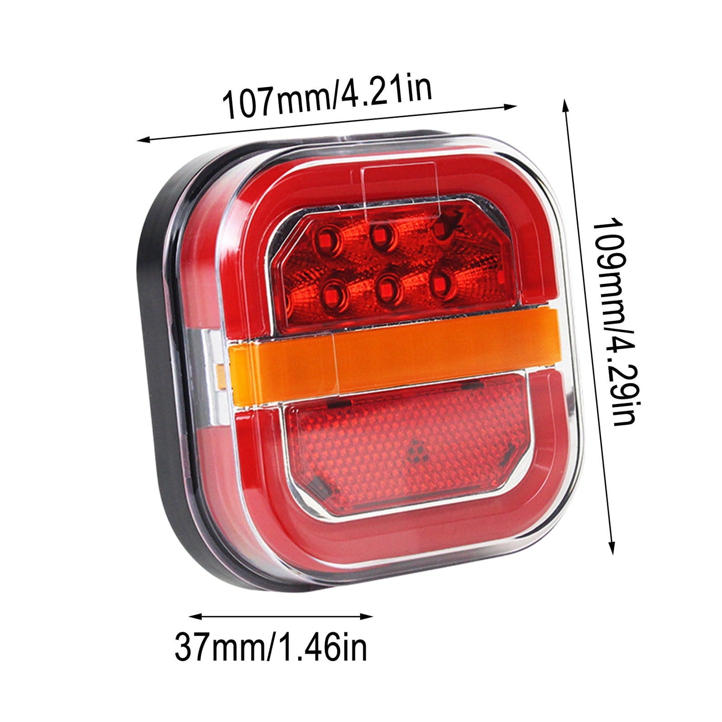 LED trailer brake lights kit 2-pack — view 4