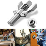 Quick release grease gun coupler — view 2
