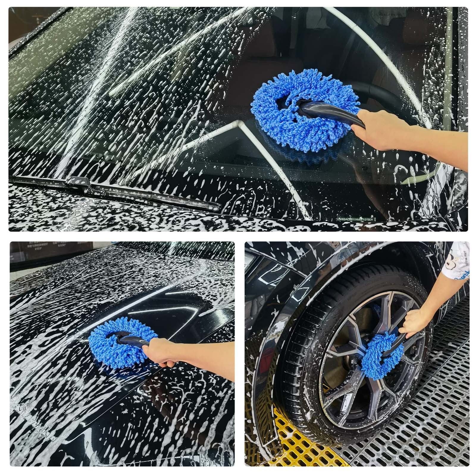 Microfibre car dash duster brush — view 8