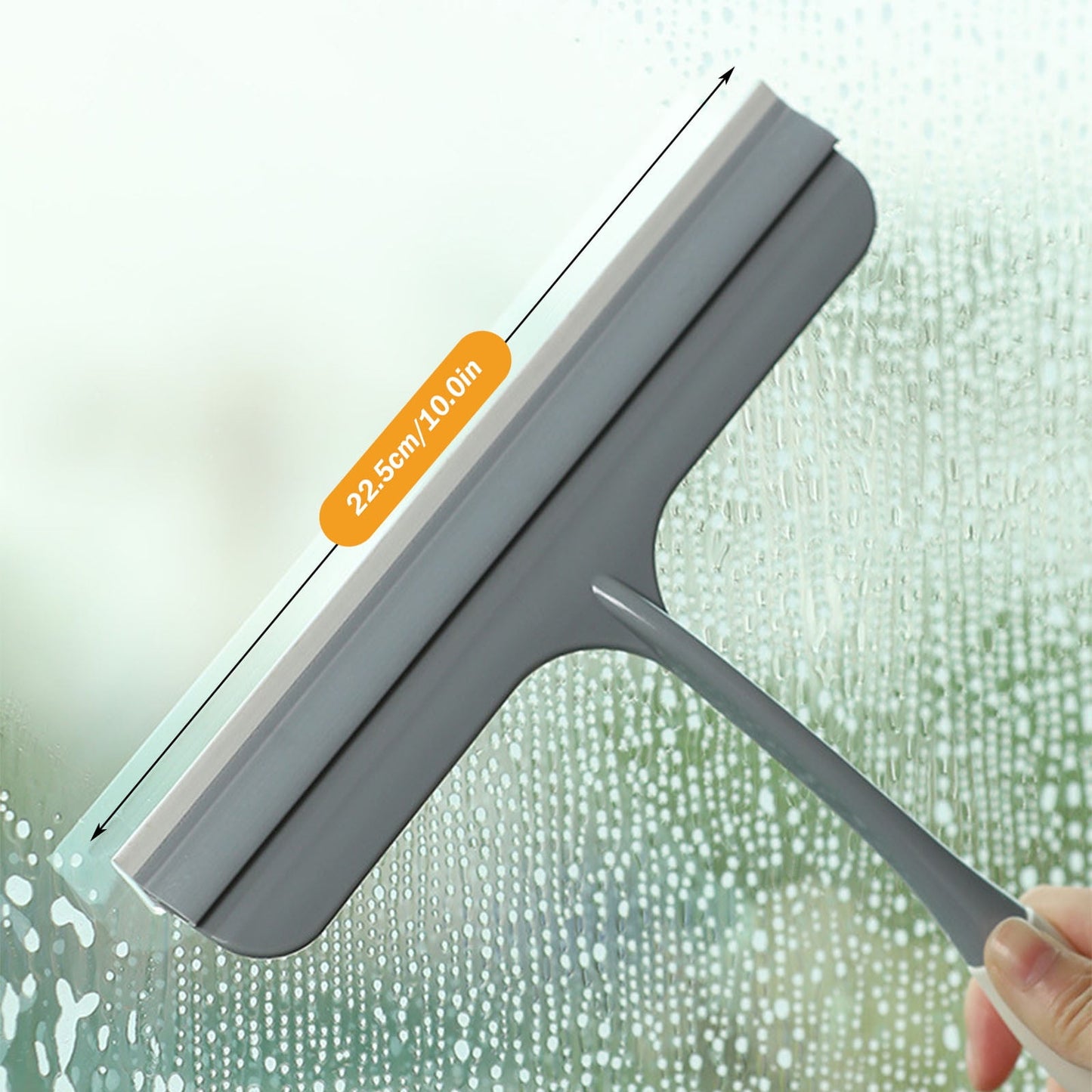 Window cleaning squeegee with hook — view 9