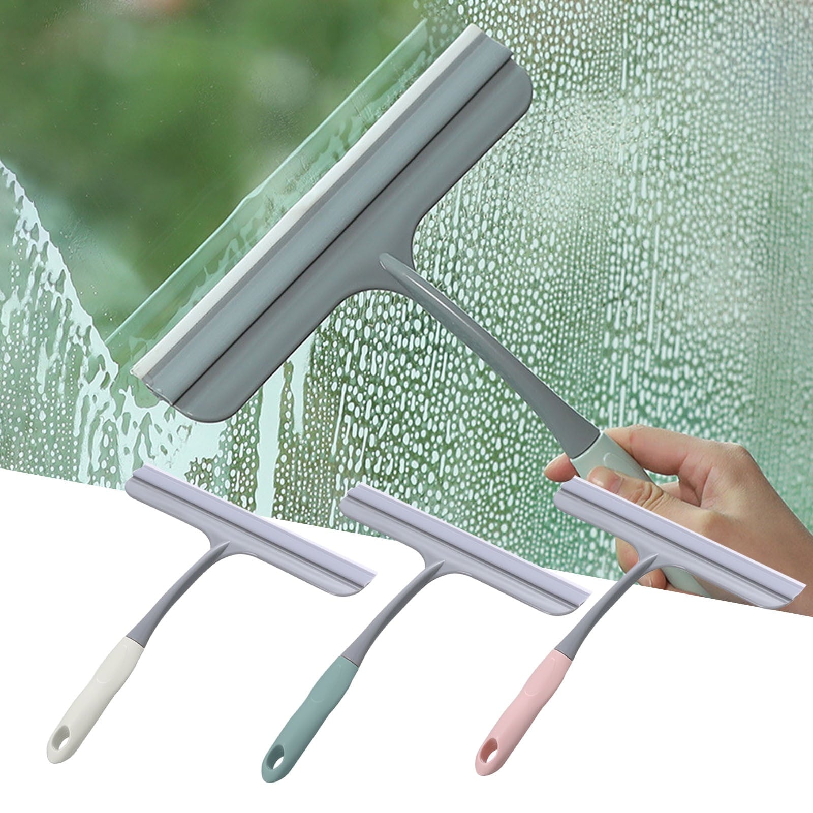 Window cleaning squeegee with hook — view 10