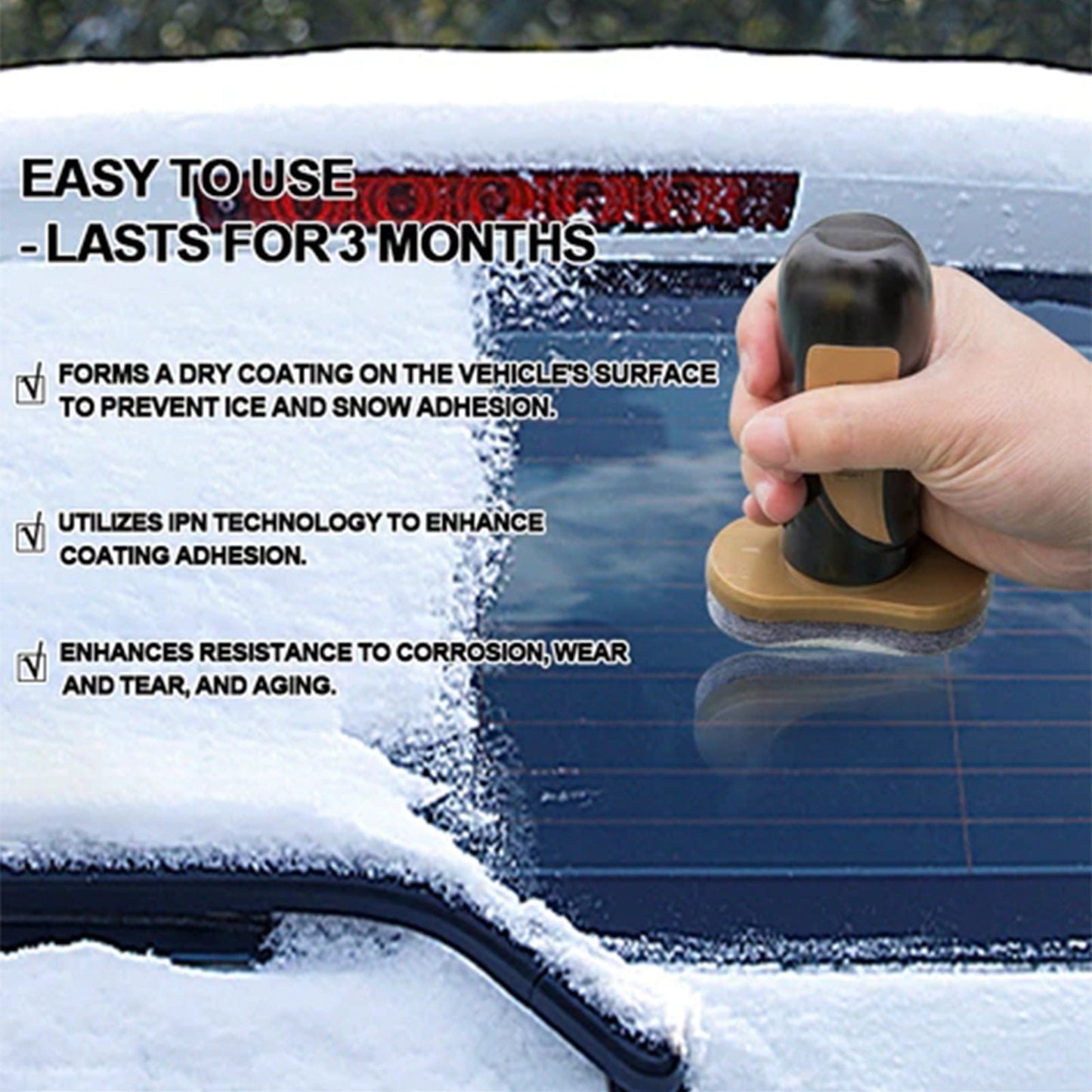 Windscreen electromagnetic ice scraper — view 7
