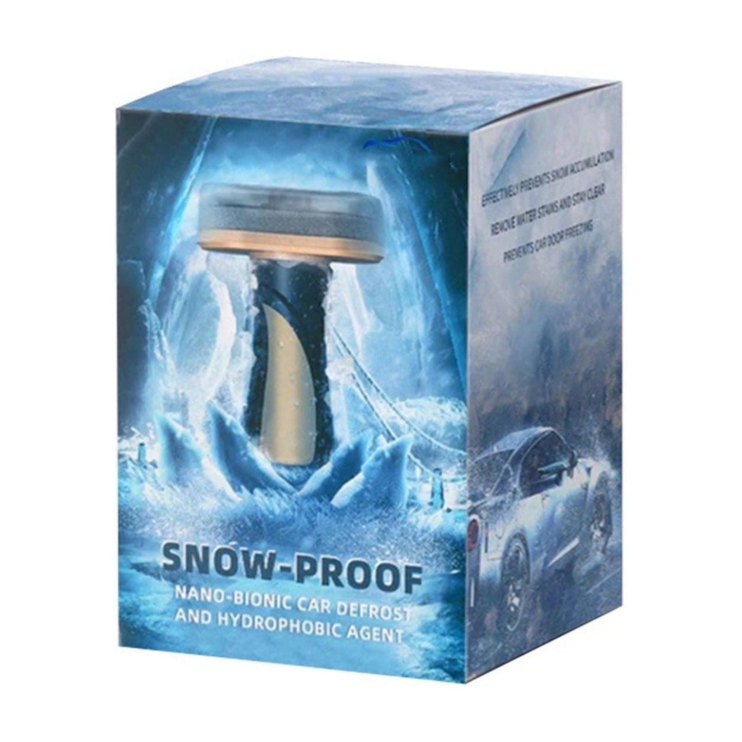 Hydrophobic windshield ice removal spray — view 3