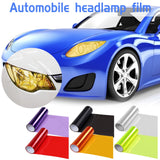 Car headlight colour change film — view 3