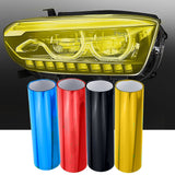 Car headlight colour change film — view 4
