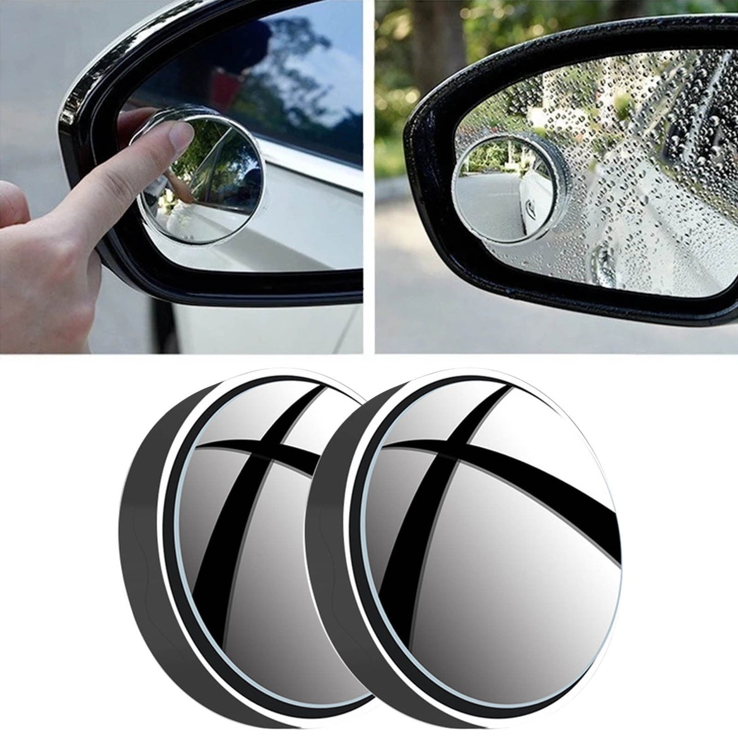 2 pcs convex blind spot mirror — view 8