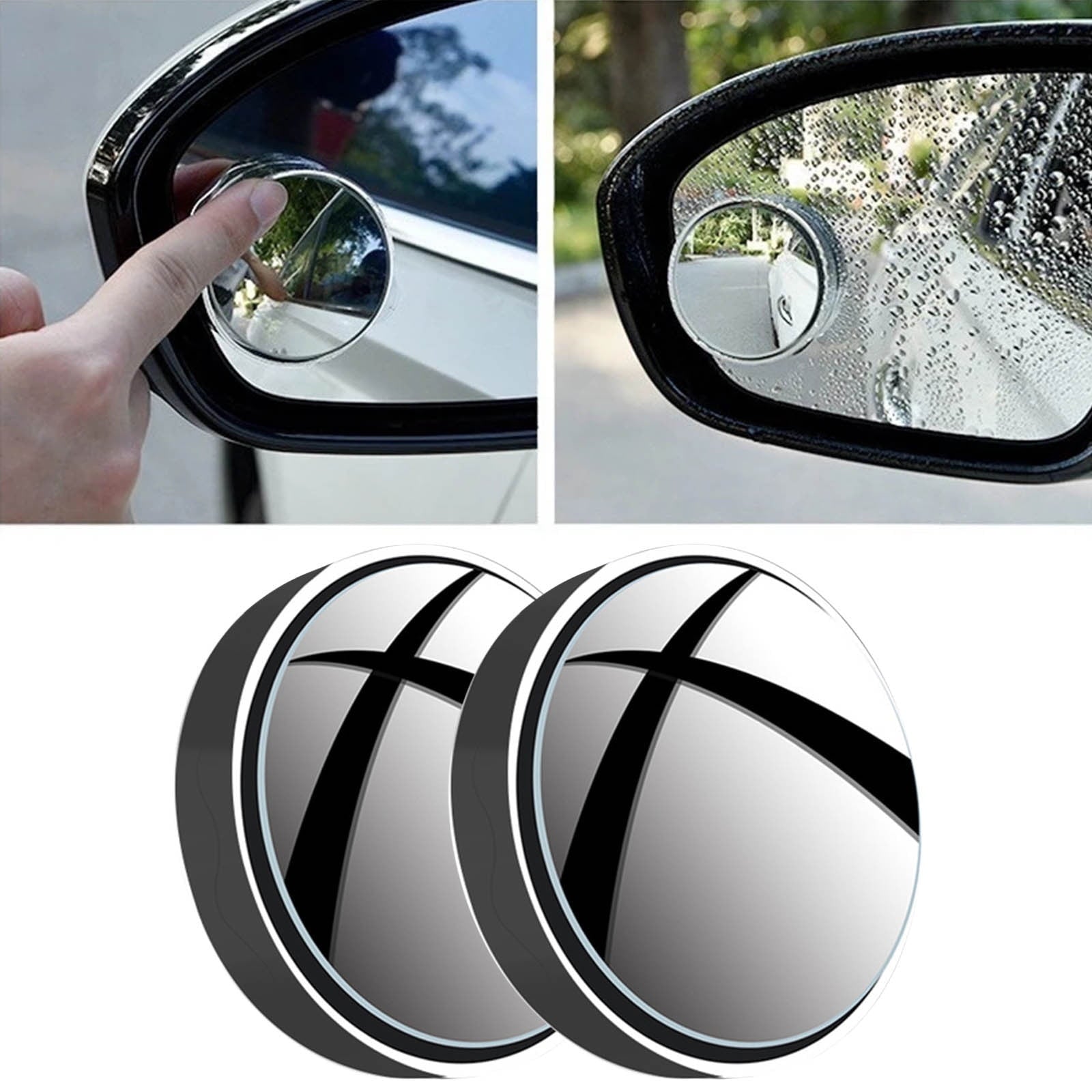 2 pcs convex blind spot mirror — view 8