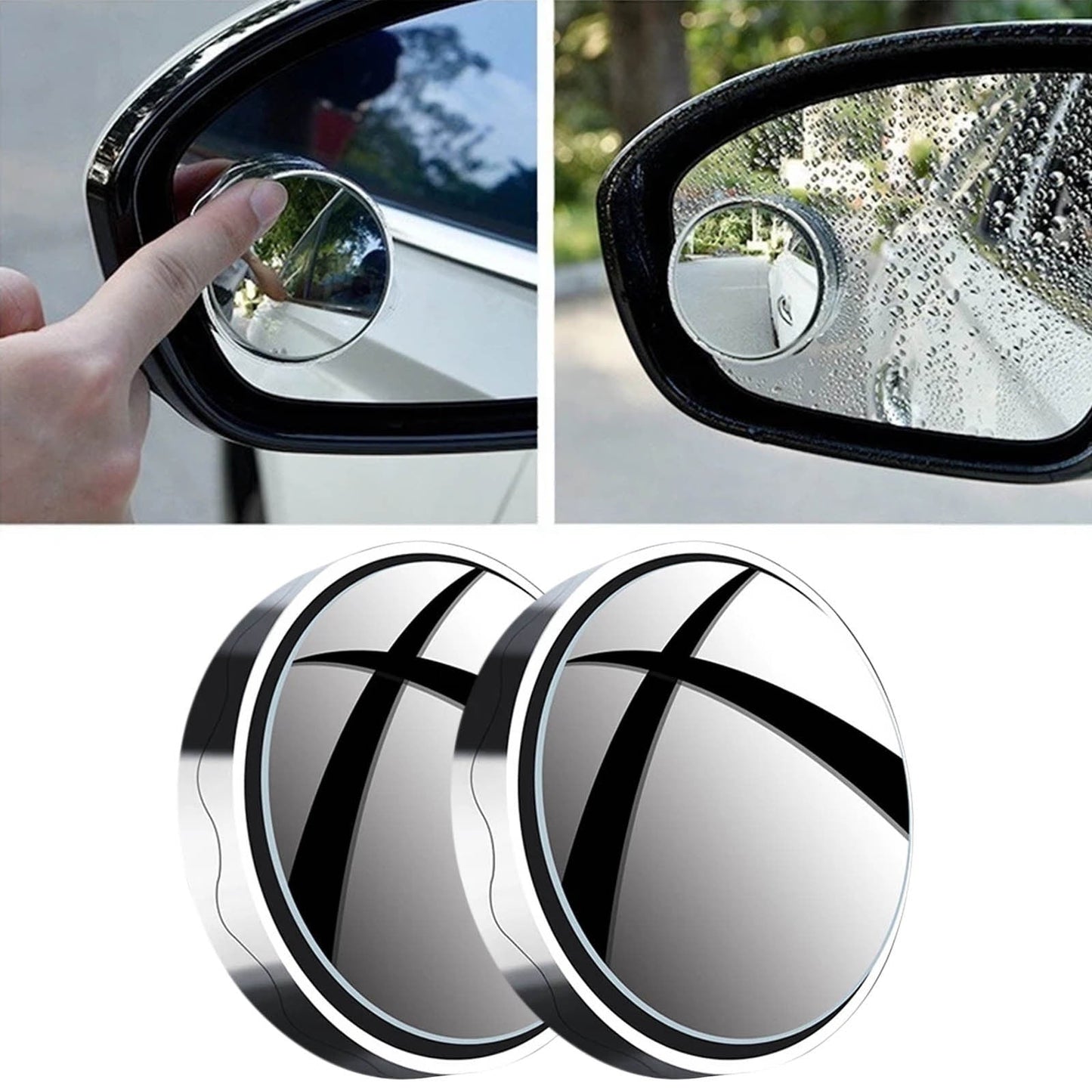 2 pcs convex blind spot mirror — view 7