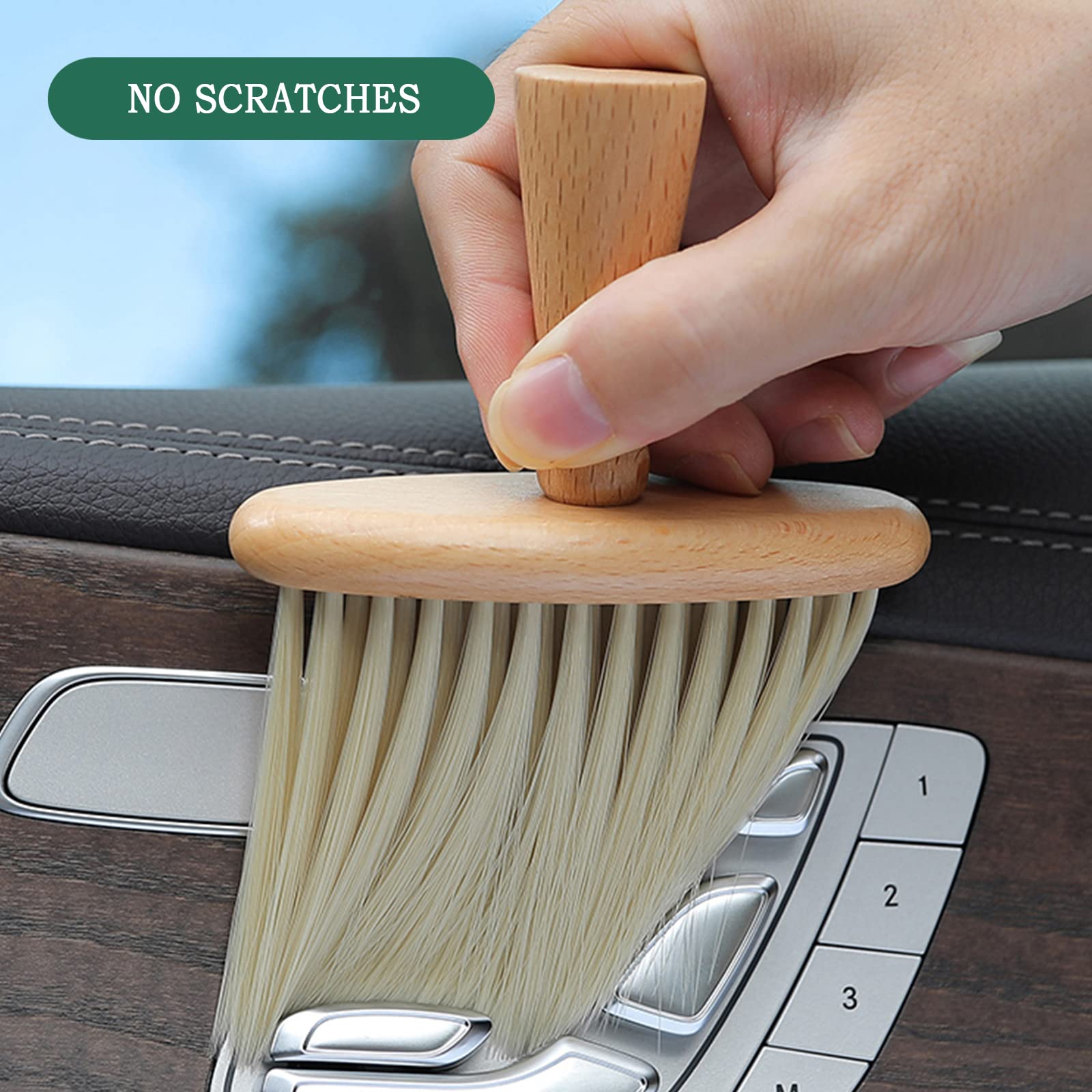 Car interior detailing dust brush — view 5