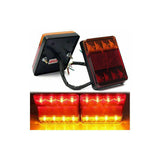 2 Pcs 8 LED Trailer Tail Lights — view 5