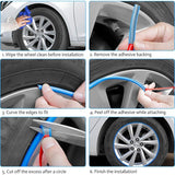 Car Rim Protection Strip Adhesive Wheel Protector — view 3