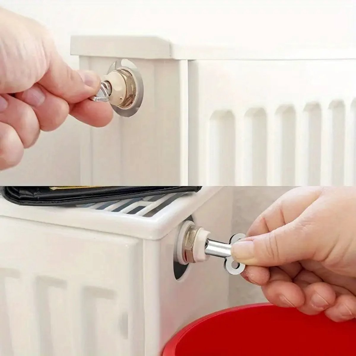 Radiator bleeding key wrench 2 pieces — view 4