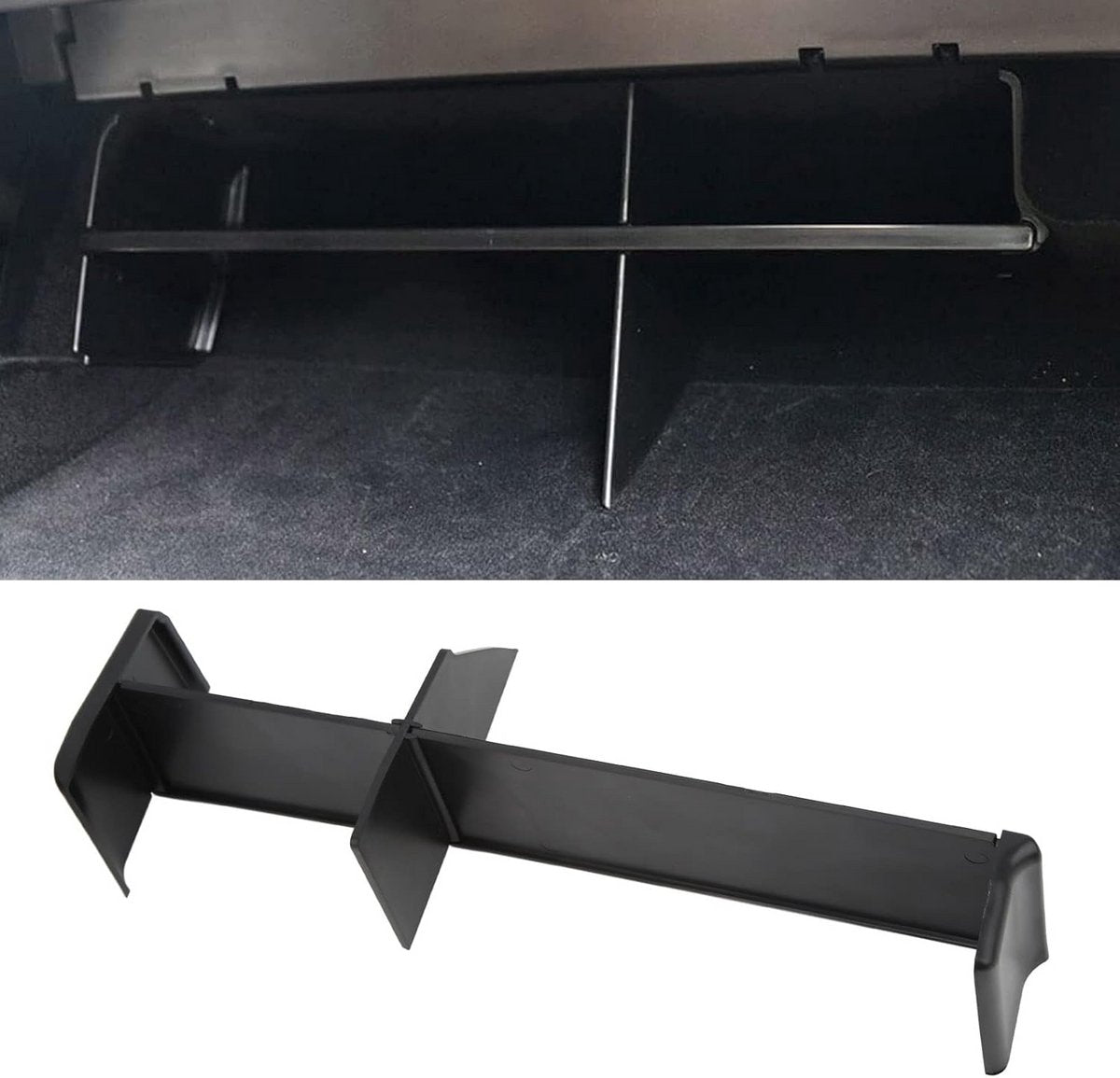 Glove compartment divider organiser 4 piece — view 7