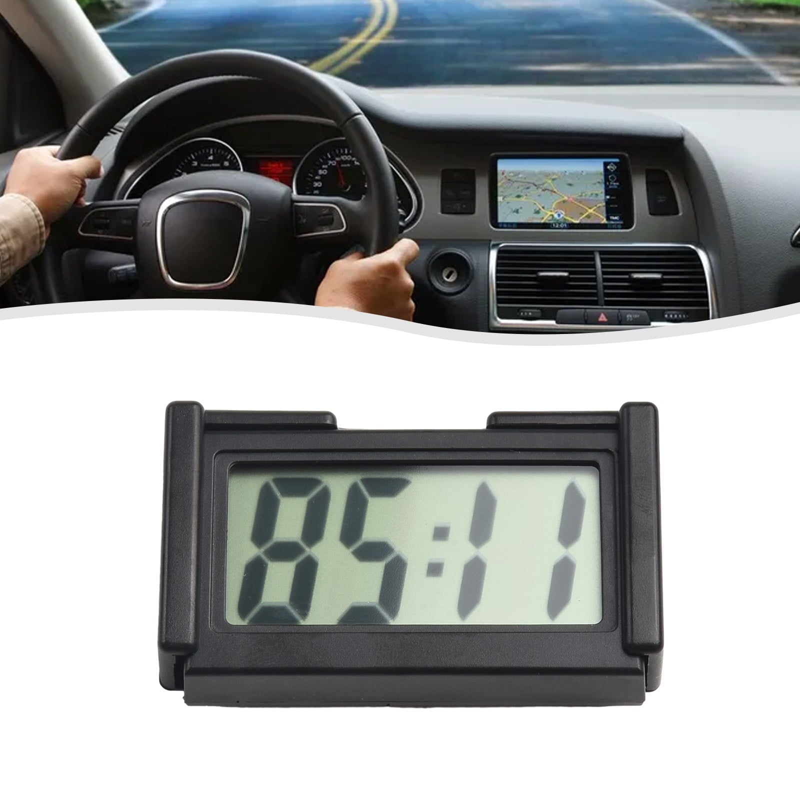 Car Dashboard Digital Clock - Vehicle — view 3