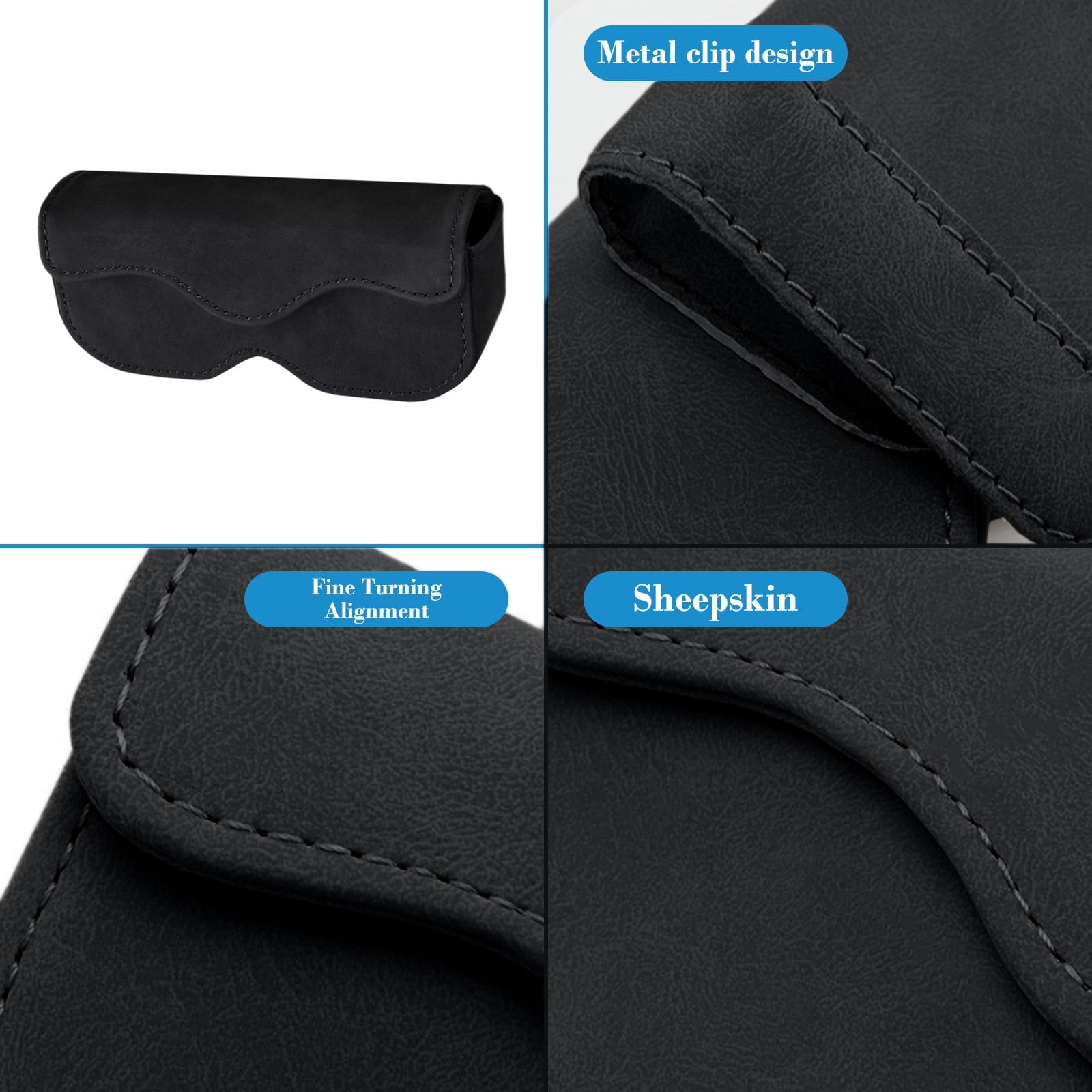 Sunglasses Holder for Car Sun Visor, — view 6