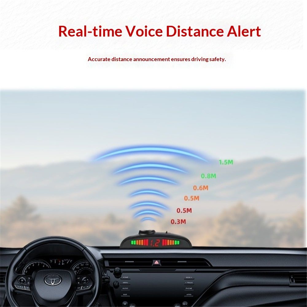 Car Reverse Parking Radar System with 8 — view 3