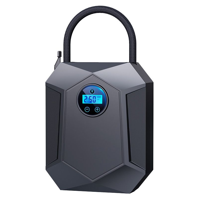 12V digital portable tyre inflator — view 2