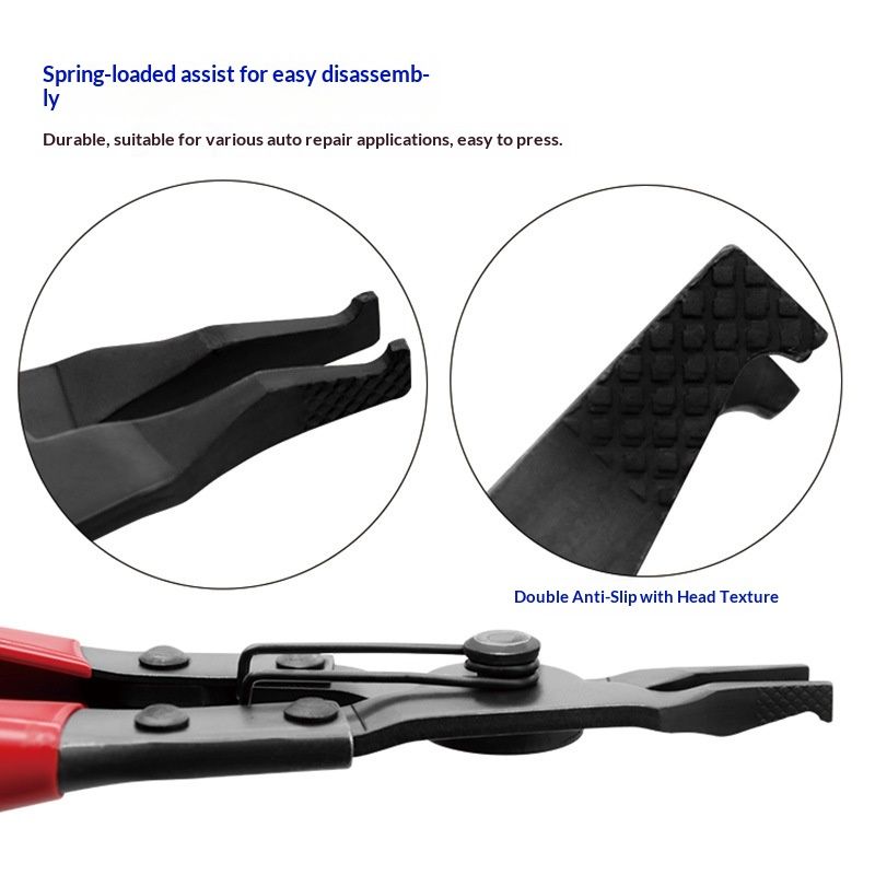 Angle tip lock ring pliers — view 3