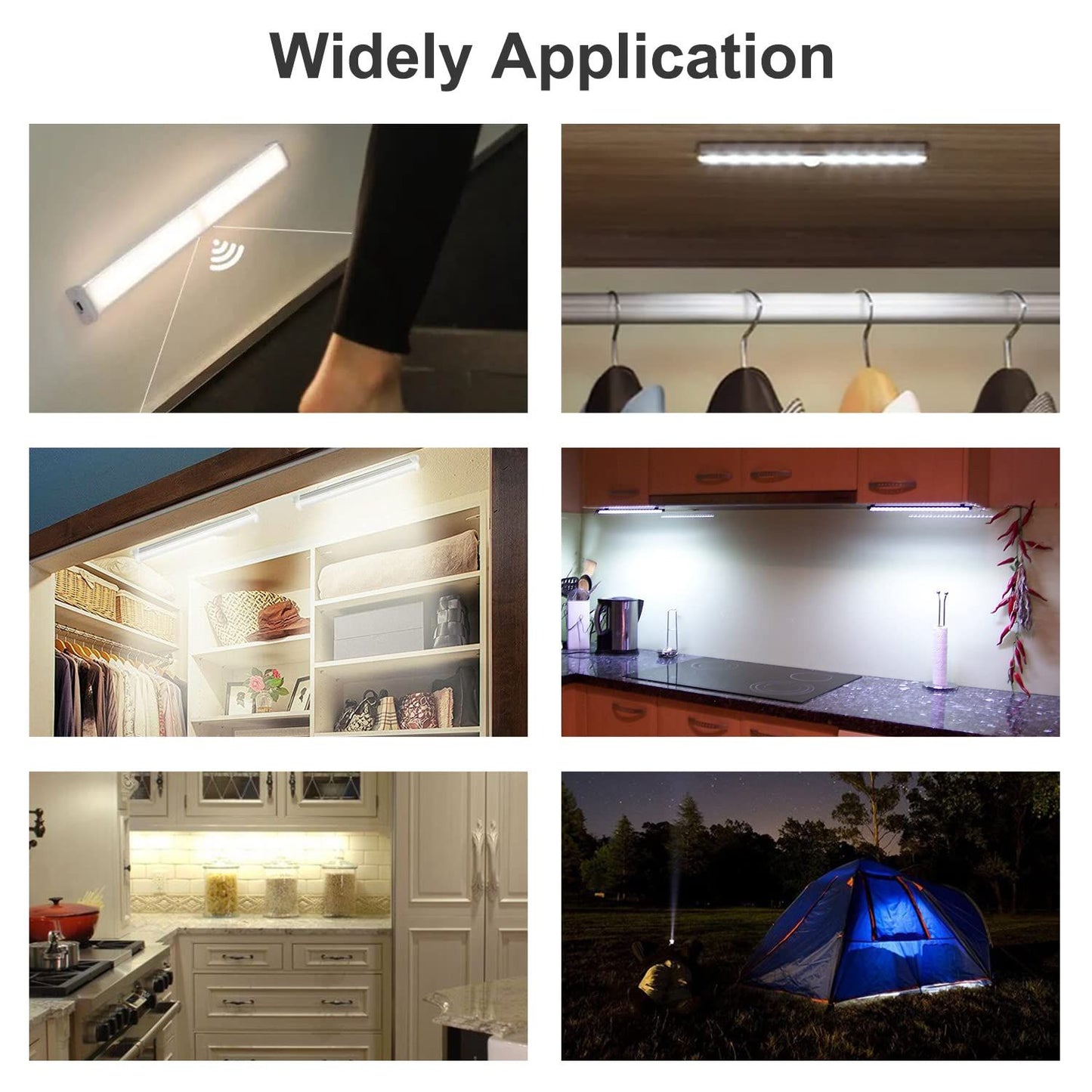 2-pack motion activated RV step light strip — view 6