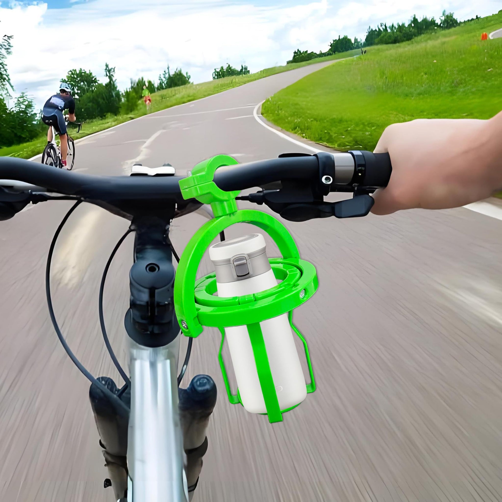 Gyroscope self-levelling cup holder green — view 3