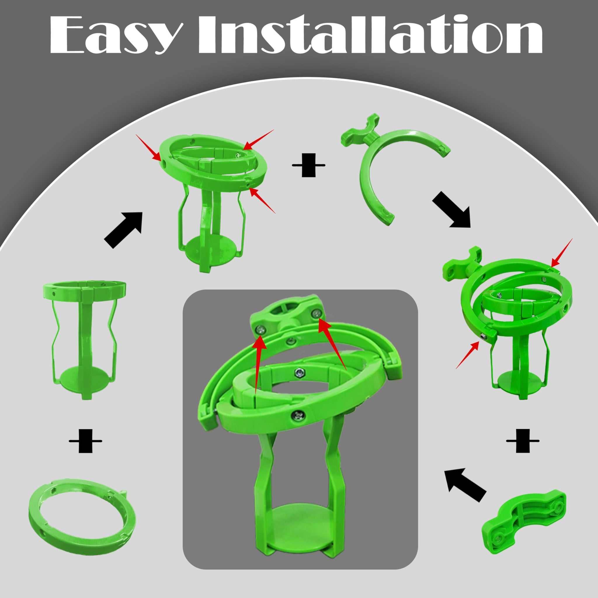 Gyroscope self-levelling cup holder green — view 5