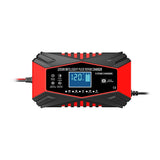 12V 24V smart car battery charger — view 2
