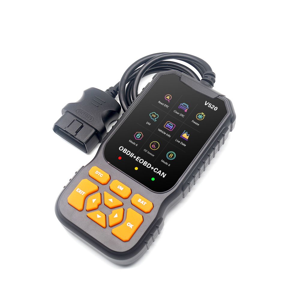 V520 OBD2 car scanner diagnostic tool — view 2