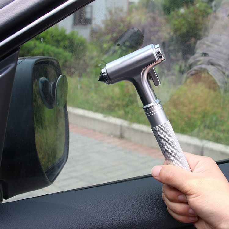 Metal car safety hammer window breaker — view 4